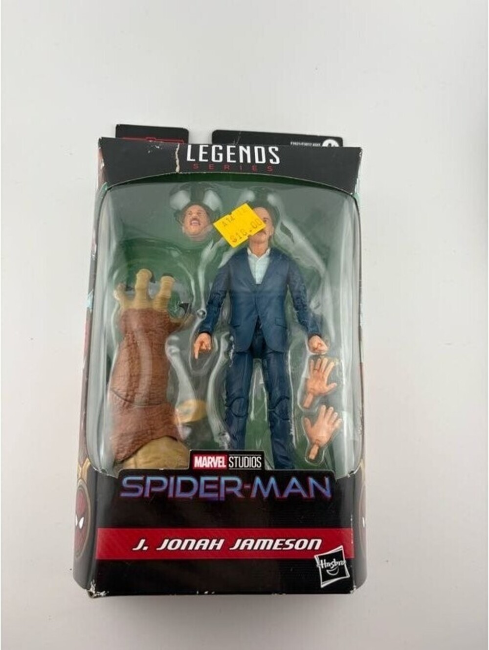 J. Jonah Jameson Action Figure Hasbro Marvel Legends Spider-Man 6 Inch